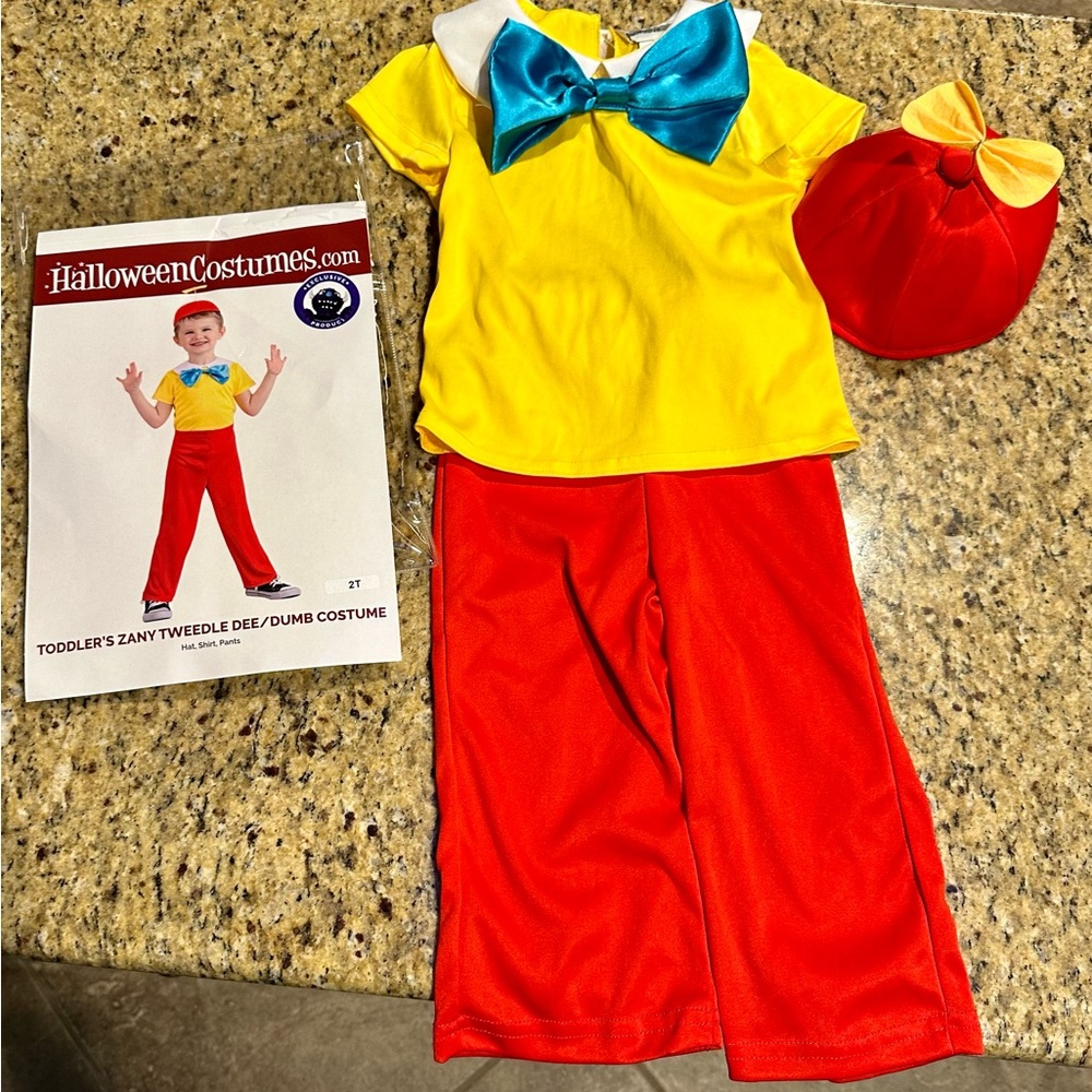 Toddler Costume Tweedle Dee/Dum
